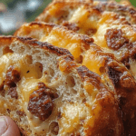 Garlic Sausage And Cheese Bread