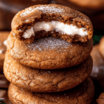 Gingerbread Cheesecake Cookies