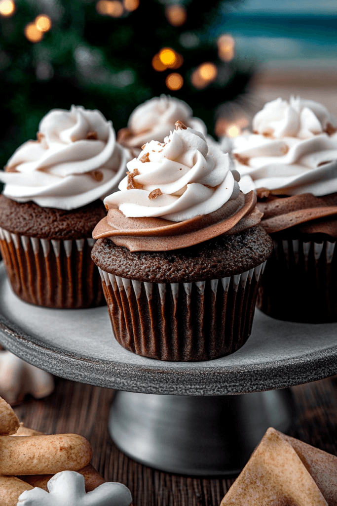 Hot Cocoa Cupcakes