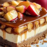 Luxurious Caramel Apple Cheesecake