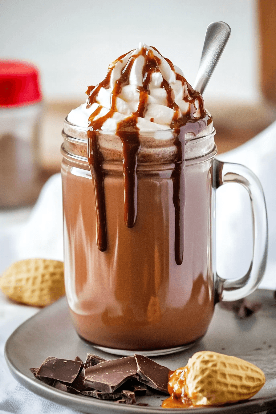 Peanut Butter Hot Chocolate