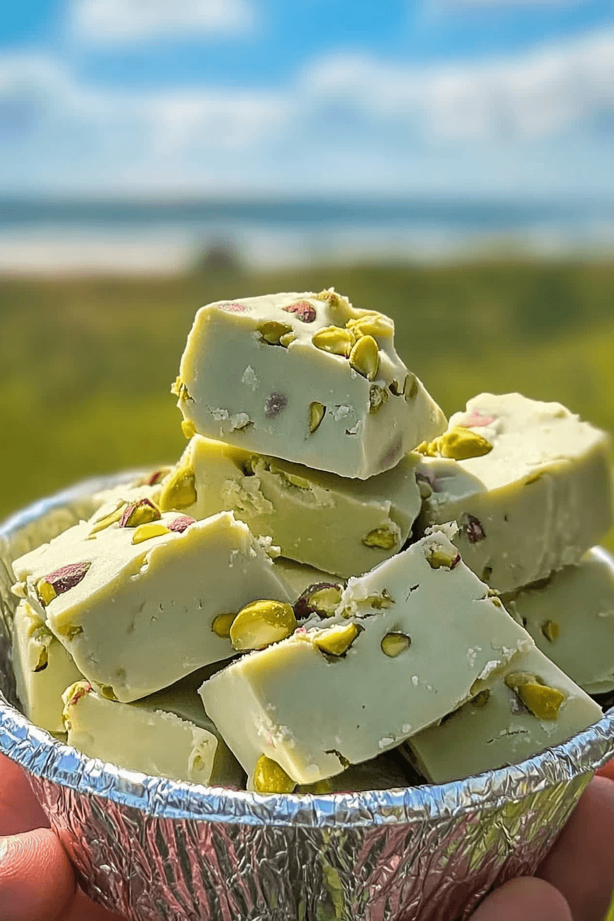 Pistachio Fudge