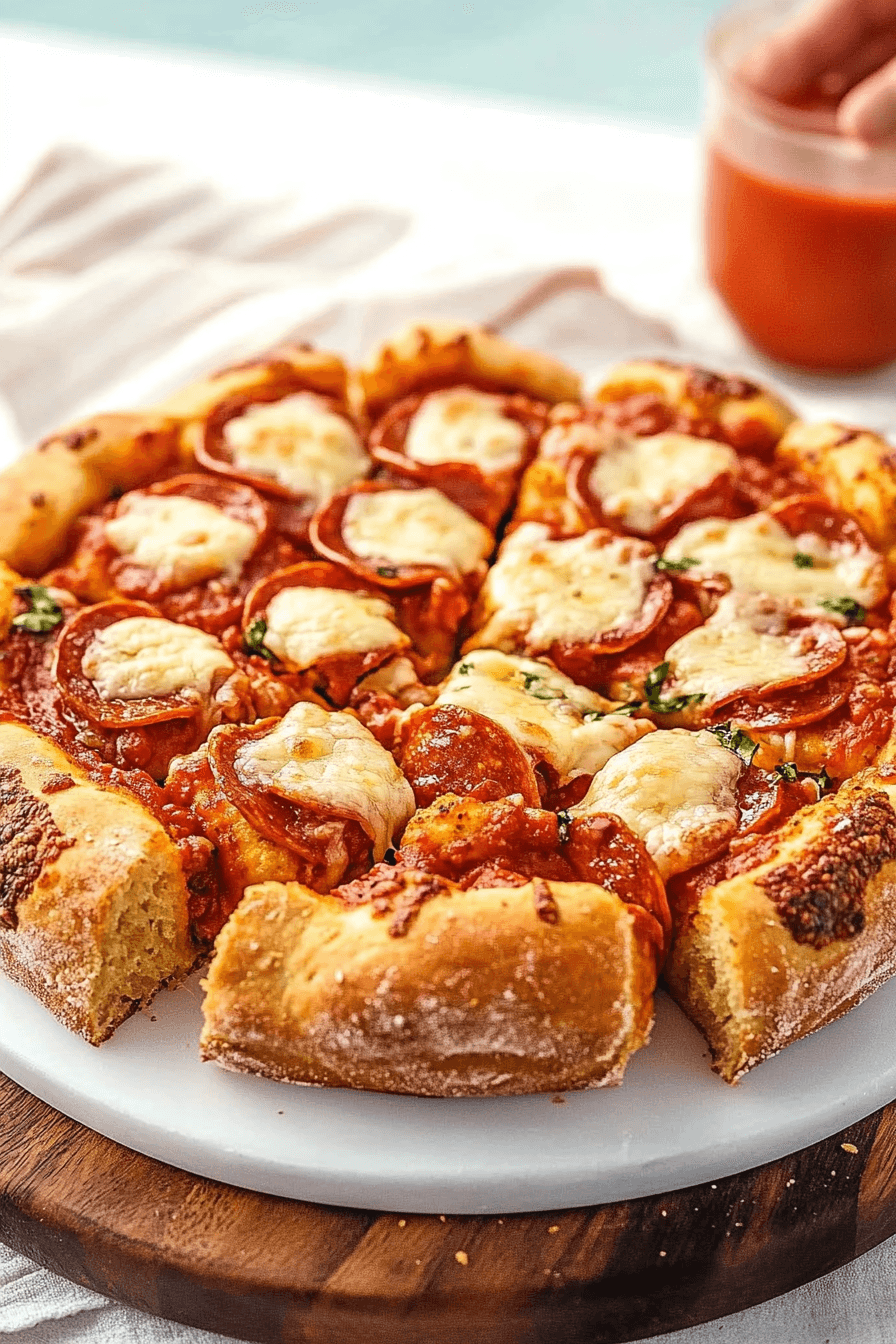 Pull Apart Pizza Bread