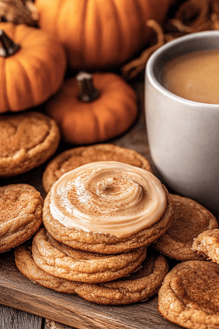 Pumpkin Spice Latte Cookies