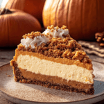 Pumpkin Streusel Cheesecake