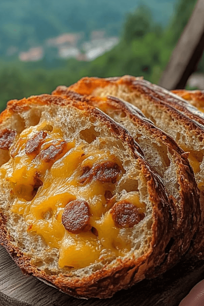 Sausage And Cheese Bread