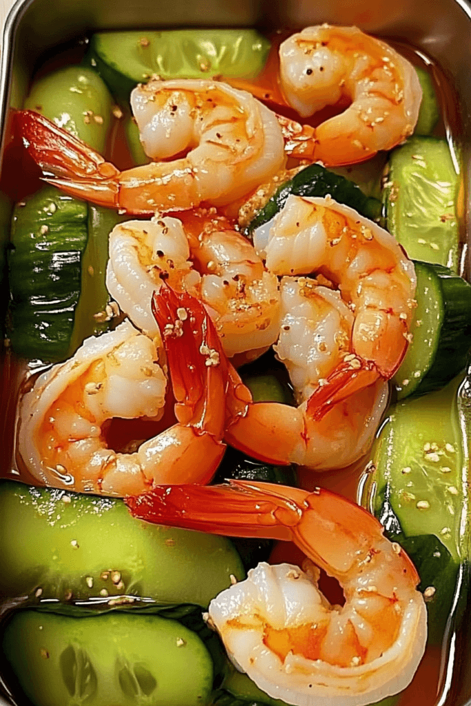 Shrimp and Cucumber Salad Recipe