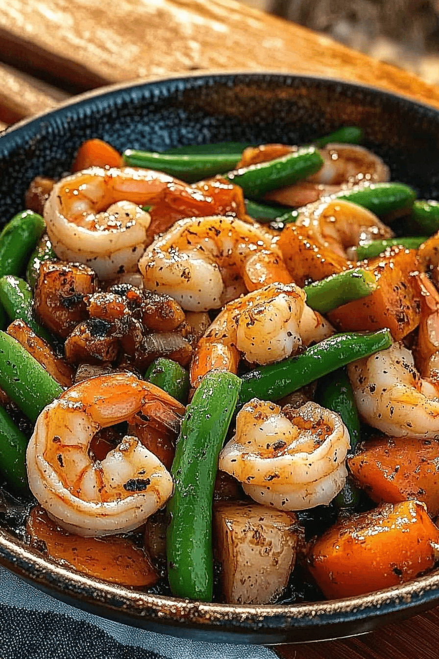 Shrimp and Vegetable Stir-Fry