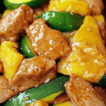 Stir-Fried Pork and Zucchini