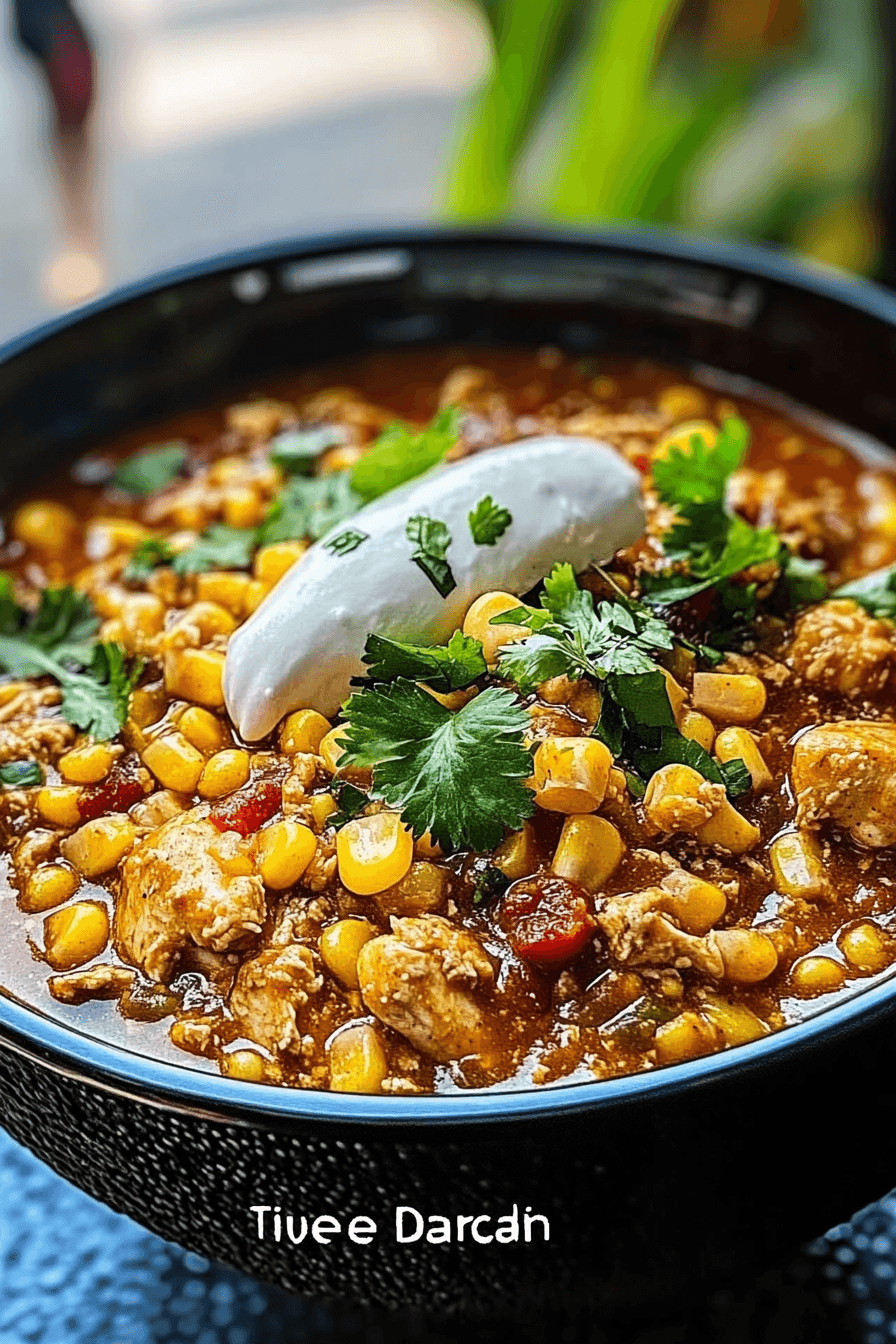 Street Corn Chicken Chili