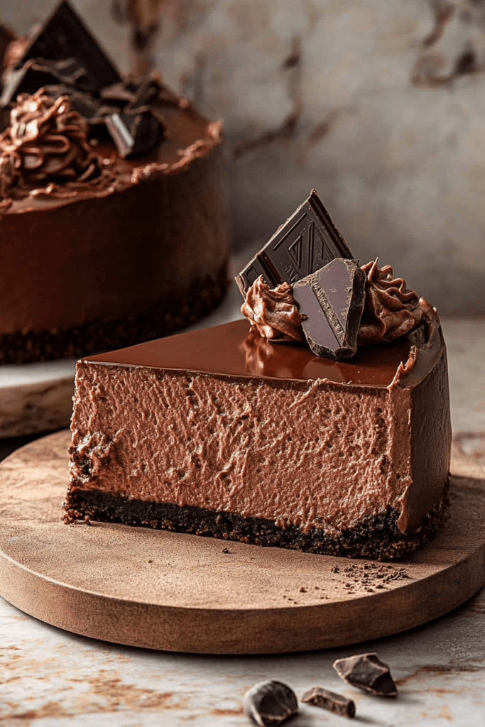 Triple Chocolate Cheesecake