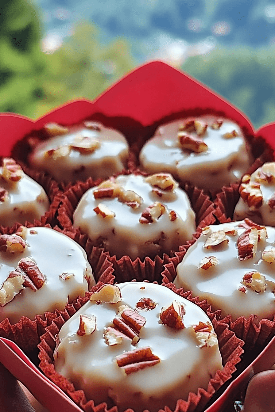 Vanilla Pecan Pralines