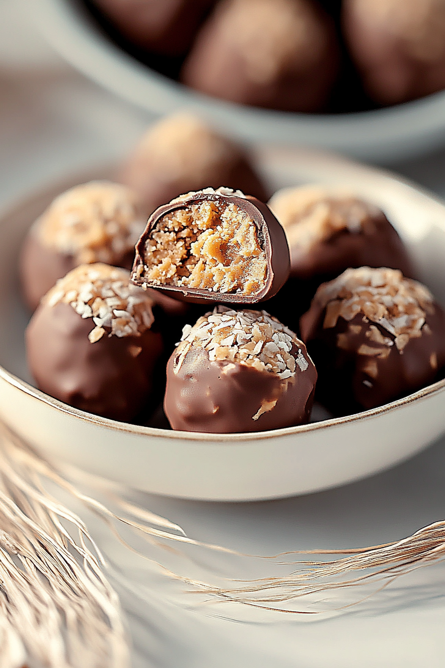 4 ingredient peanut butter balls