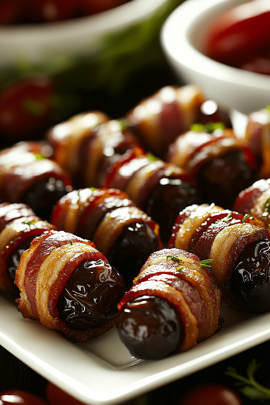 Bacon-Wrapped Dates