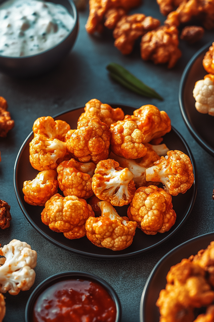 Buffalo Cauliflower Bites