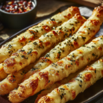 Cheesy Garlic Breadsticks