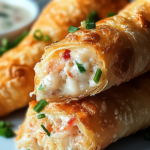 Crab & Cheese Filled Crescent Rolls