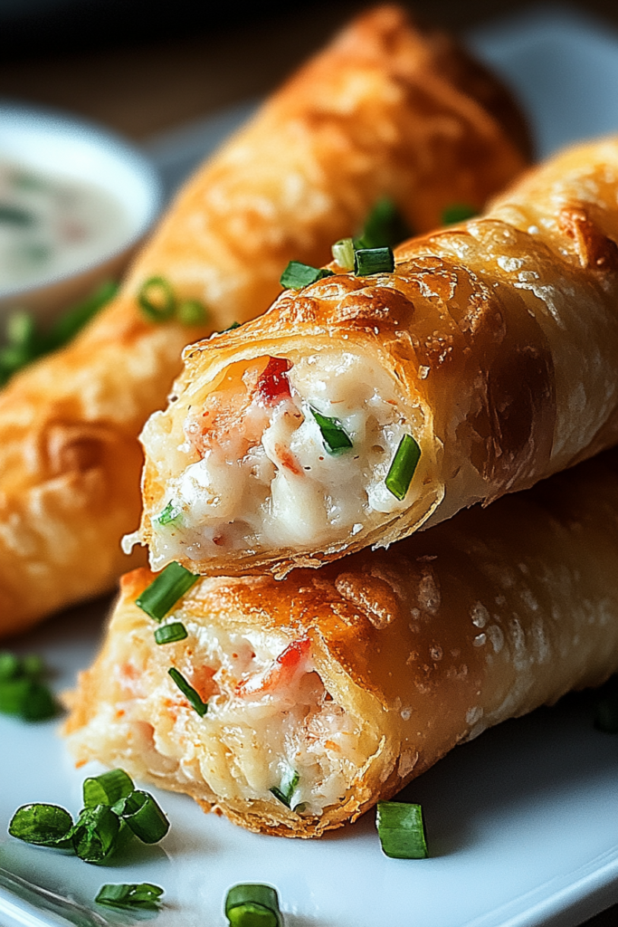 Crab & Cheese Filled Crescent Rolls