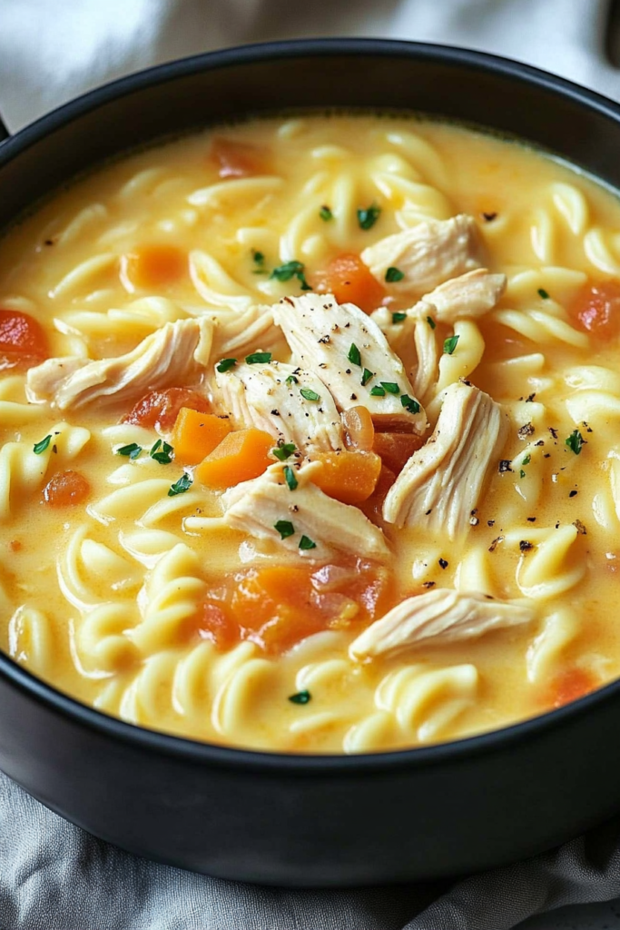 Crack Chicken Noodle Soup