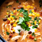 Creamy Chicken Taco Soup Recipe