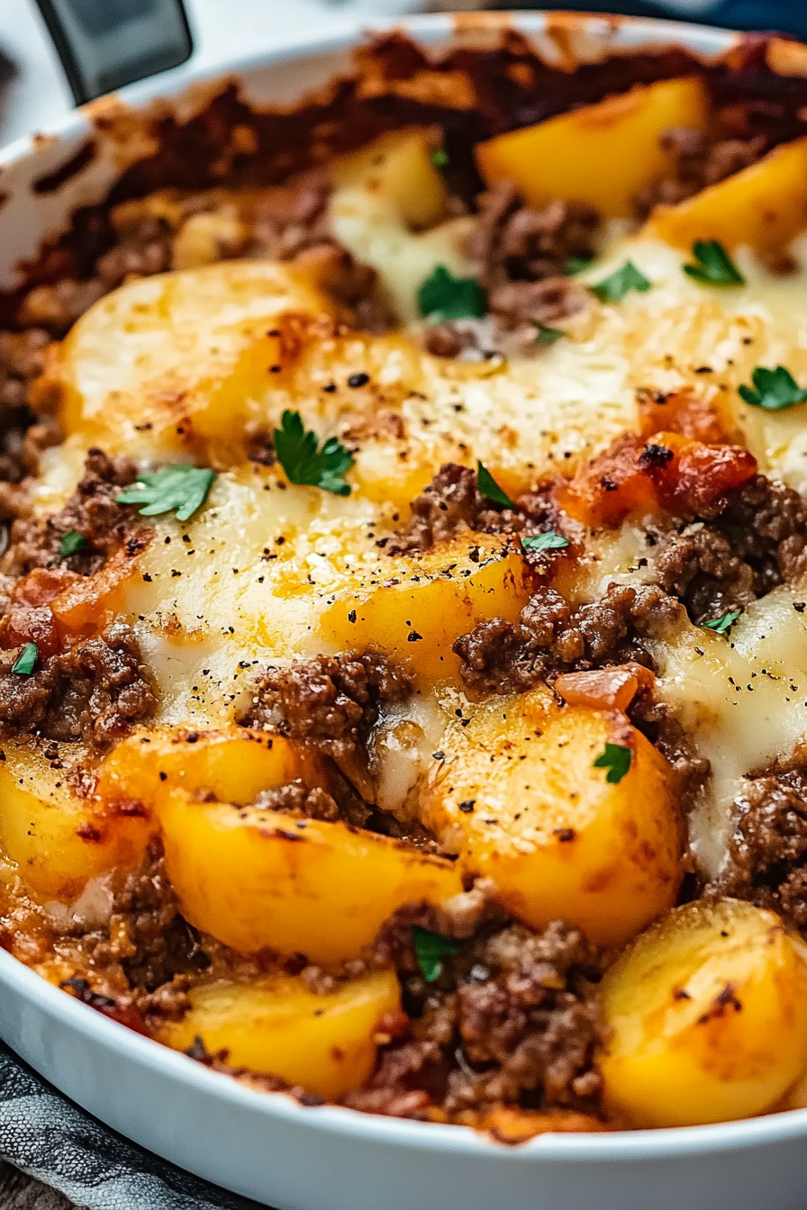 Hobo Casserole Ground Beef Recipe