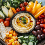 Hummus and Veggie Platter