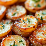 Mini Baked Parmesan Potato Rounds