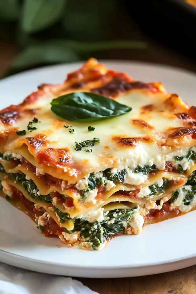 Spinach Lasagna Recipe