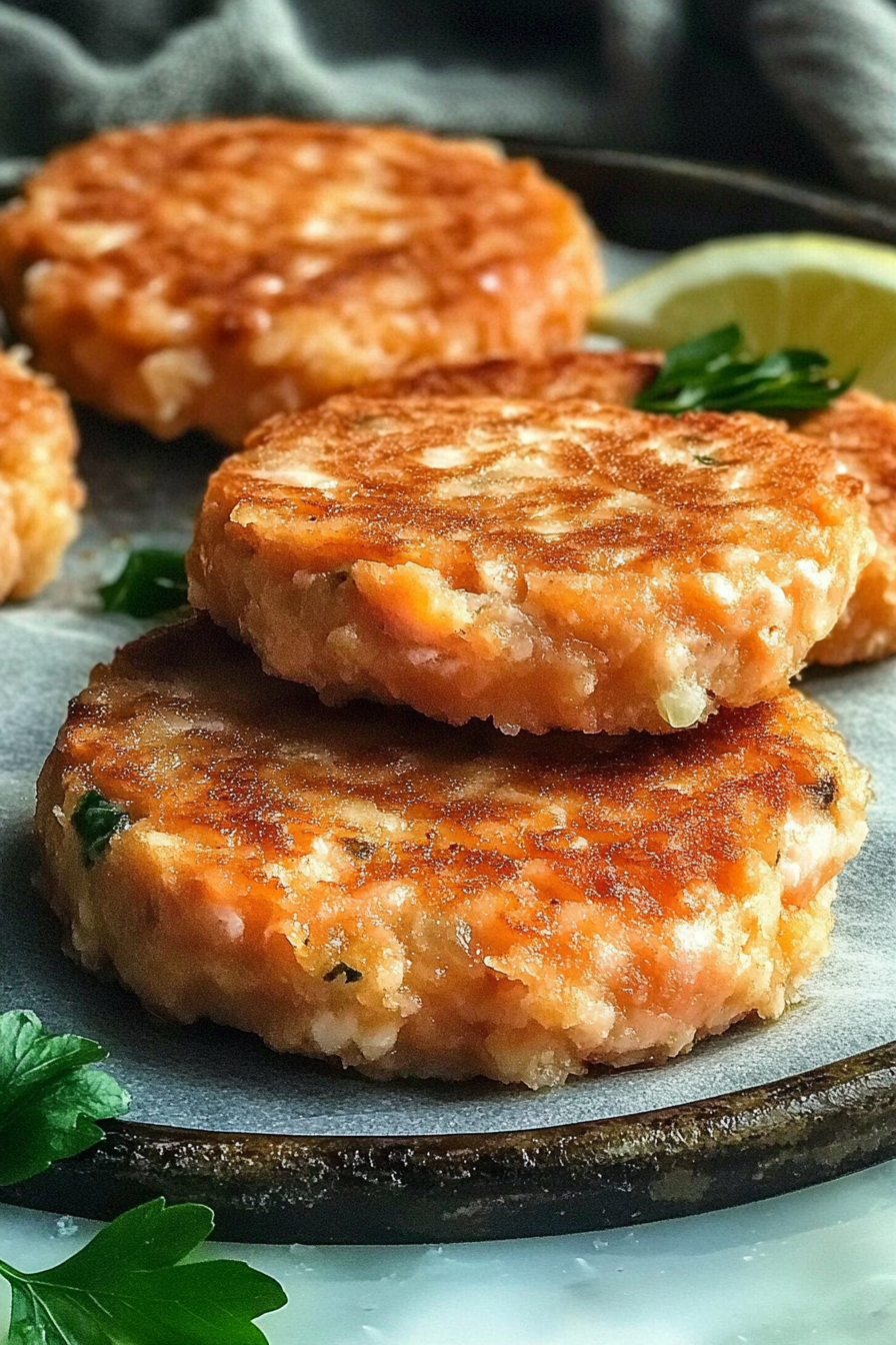 canned salmon patties