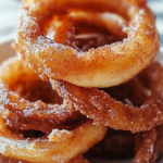 fried cinnamon apple rings