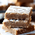 gingerbread cookie bars