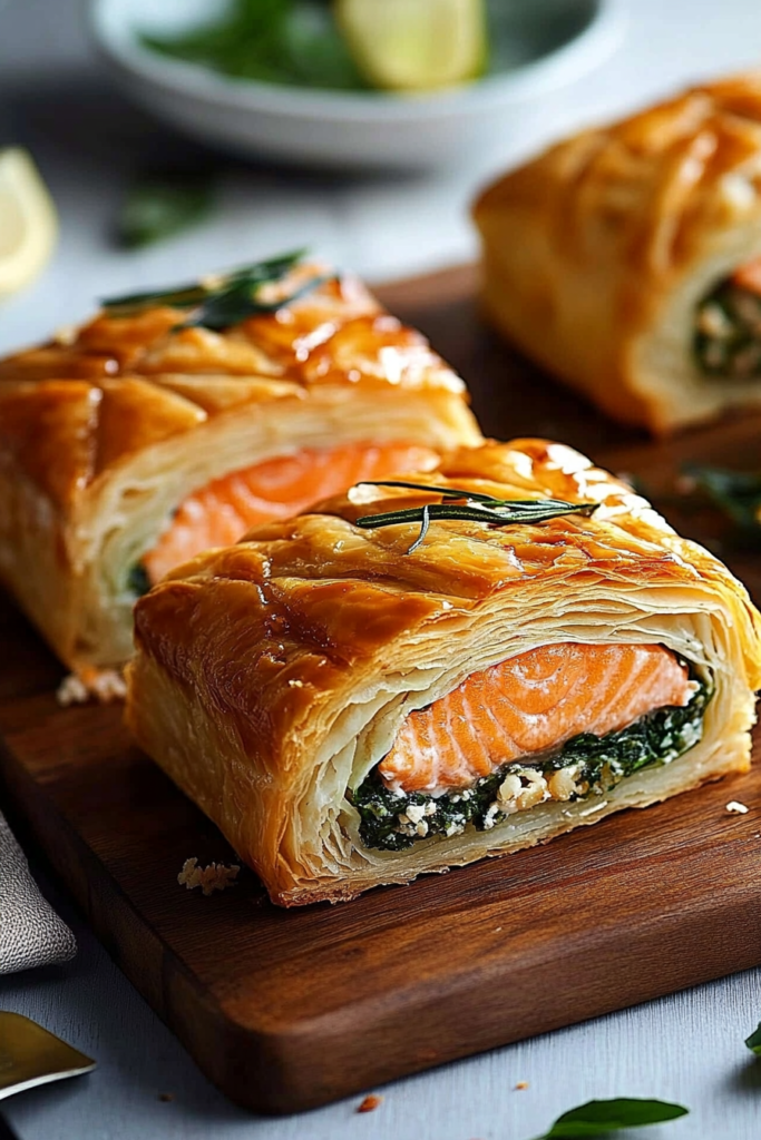 salmon wellington