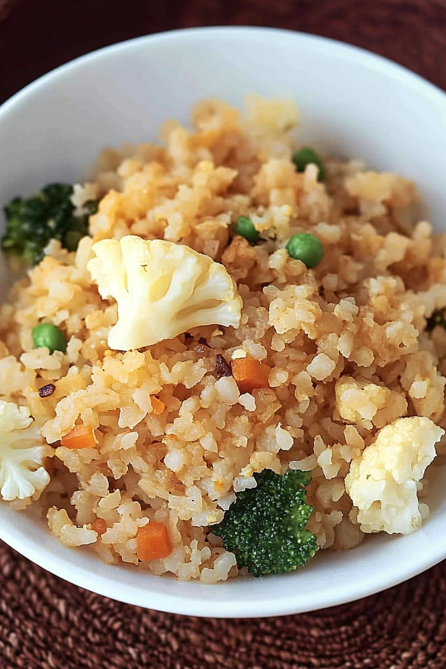 cauliflower fried rice