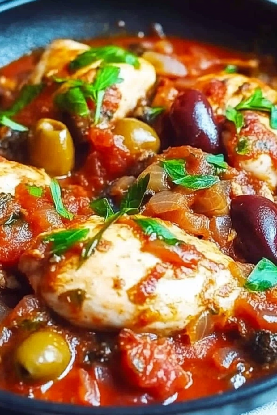 chicken cacciatore