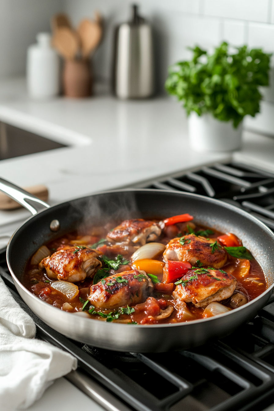 chicken cacciatore