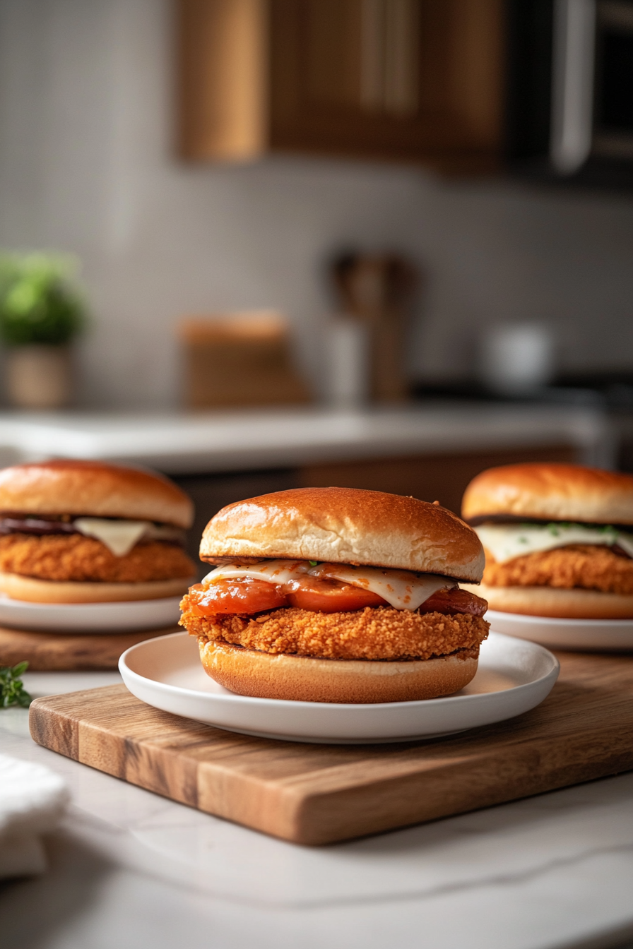 chicken parmesan sandwiches