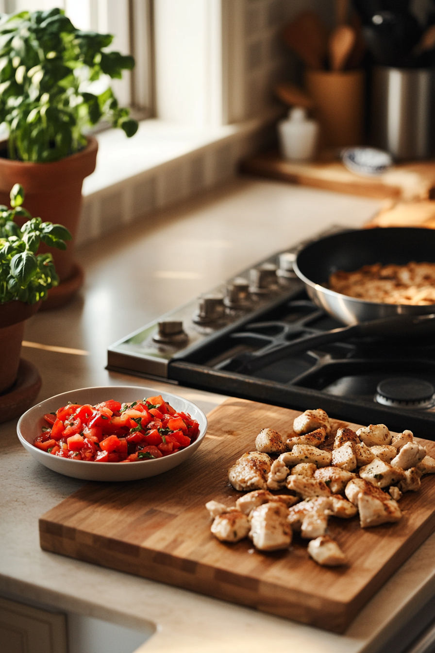 chicken penne pasta