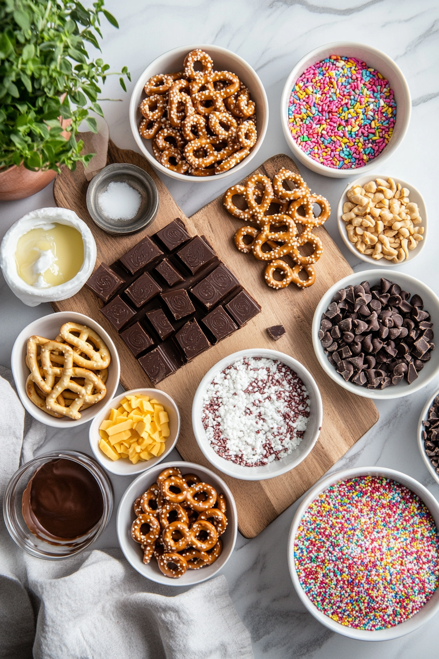 chocolate covered pretzels