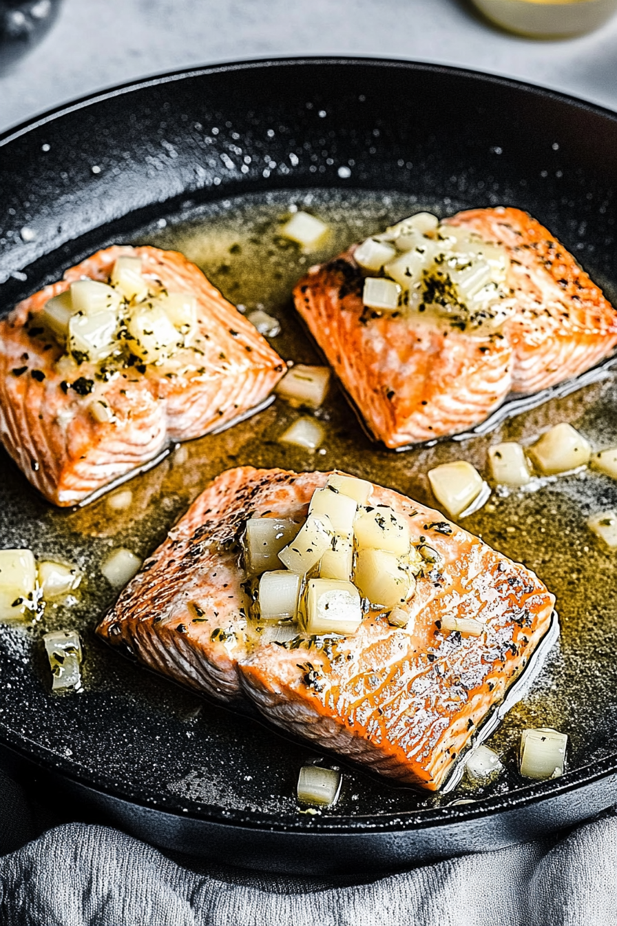 garlic butter salmon