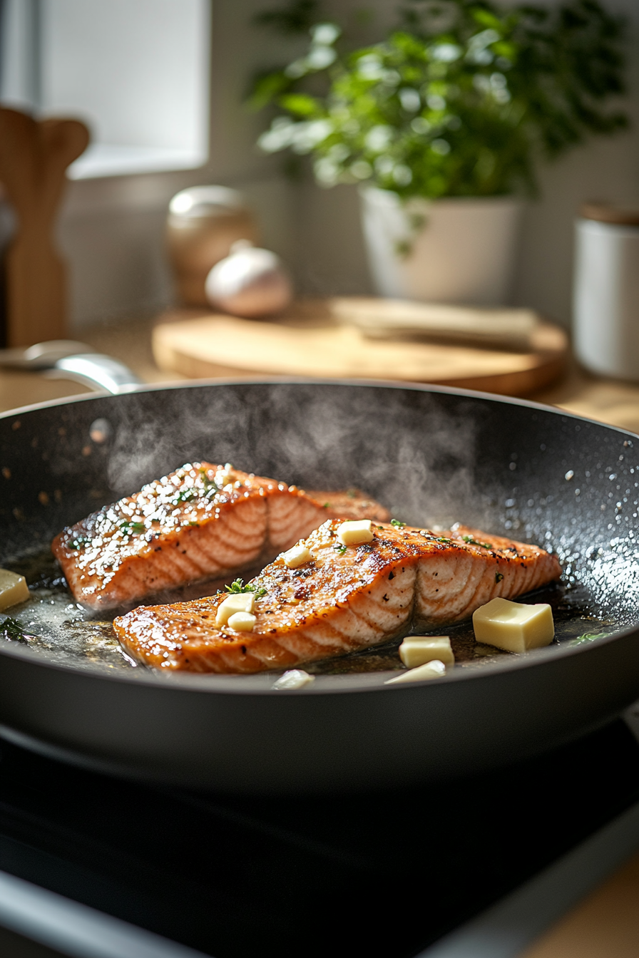 garlic butter salmon