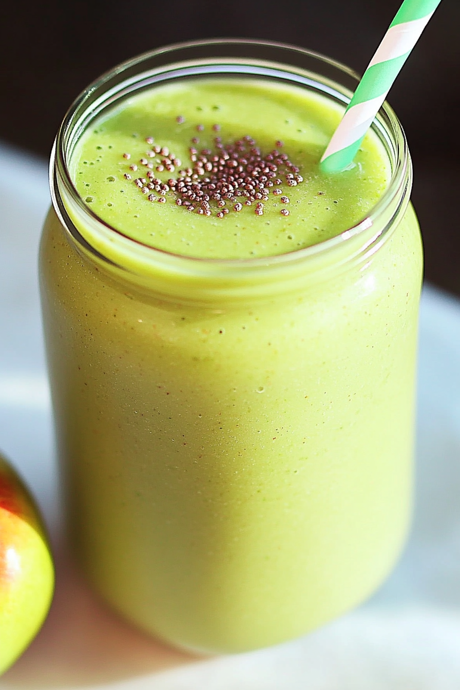 green apple smoothie