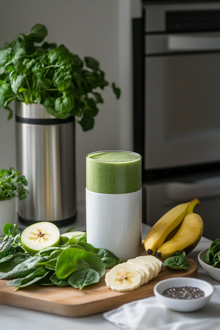 green apple smoothie