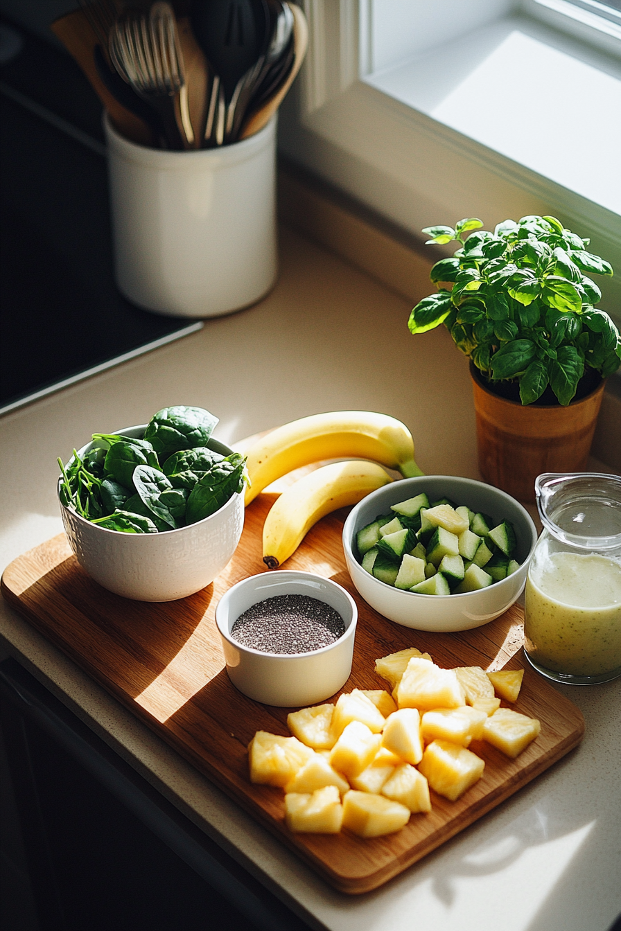 green apple smoothie
