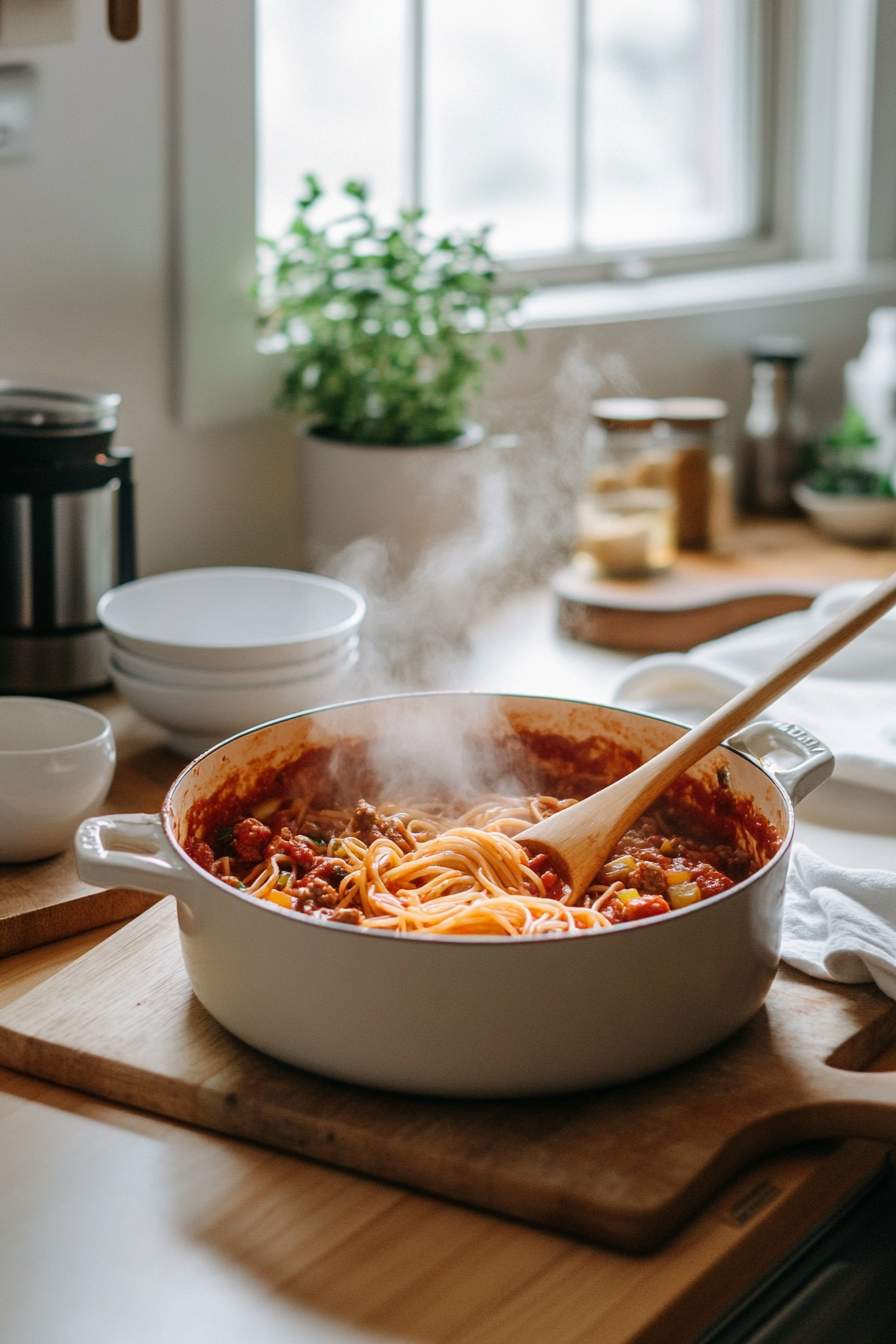 one pot spaghetti recipe