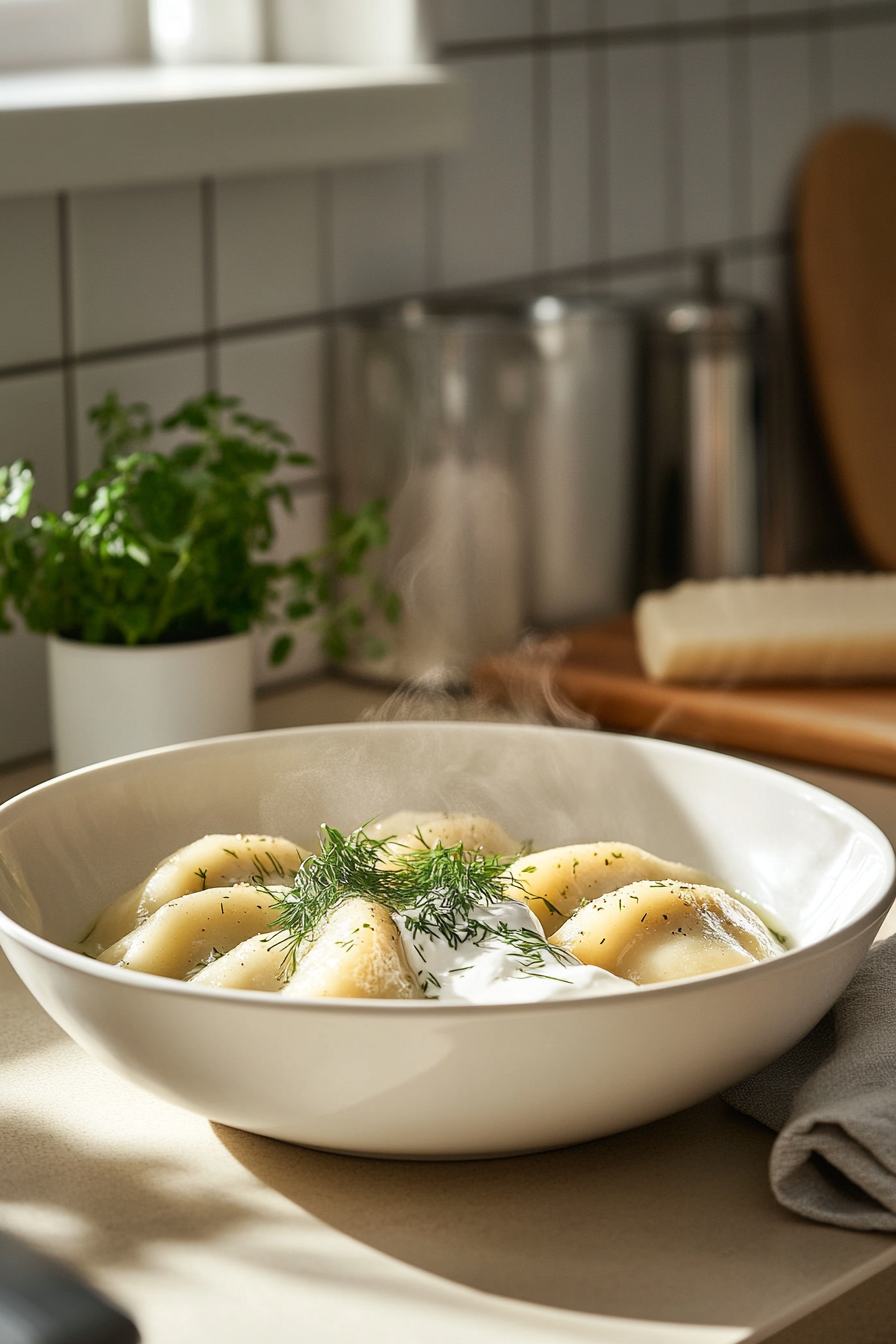 potato onion pierogi