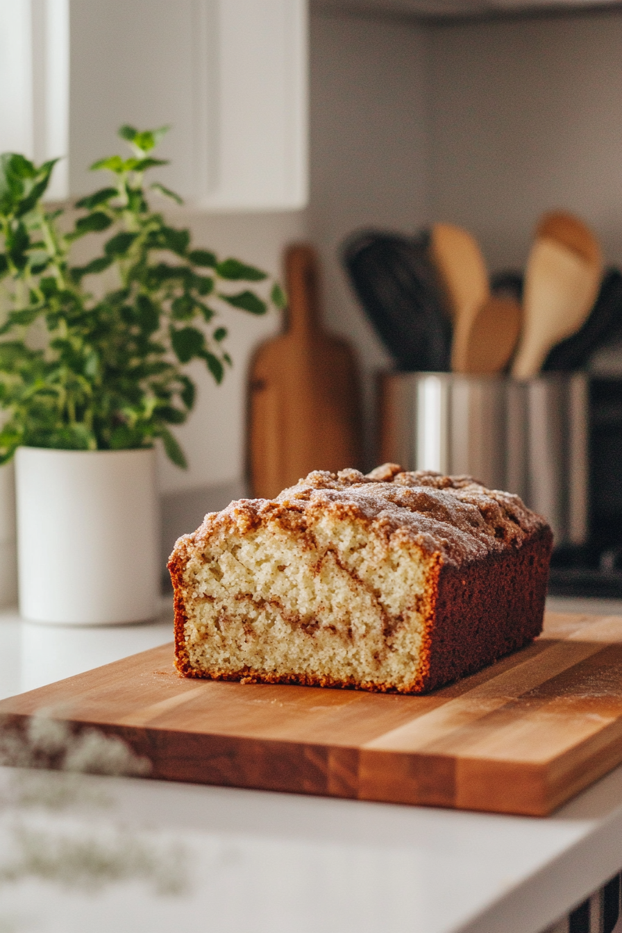 snickerdoodle banana bread