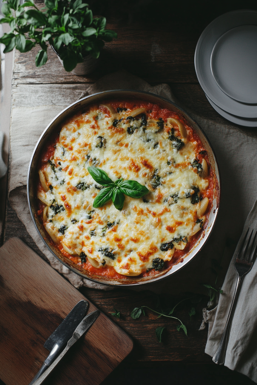 spinach stuffed shells
