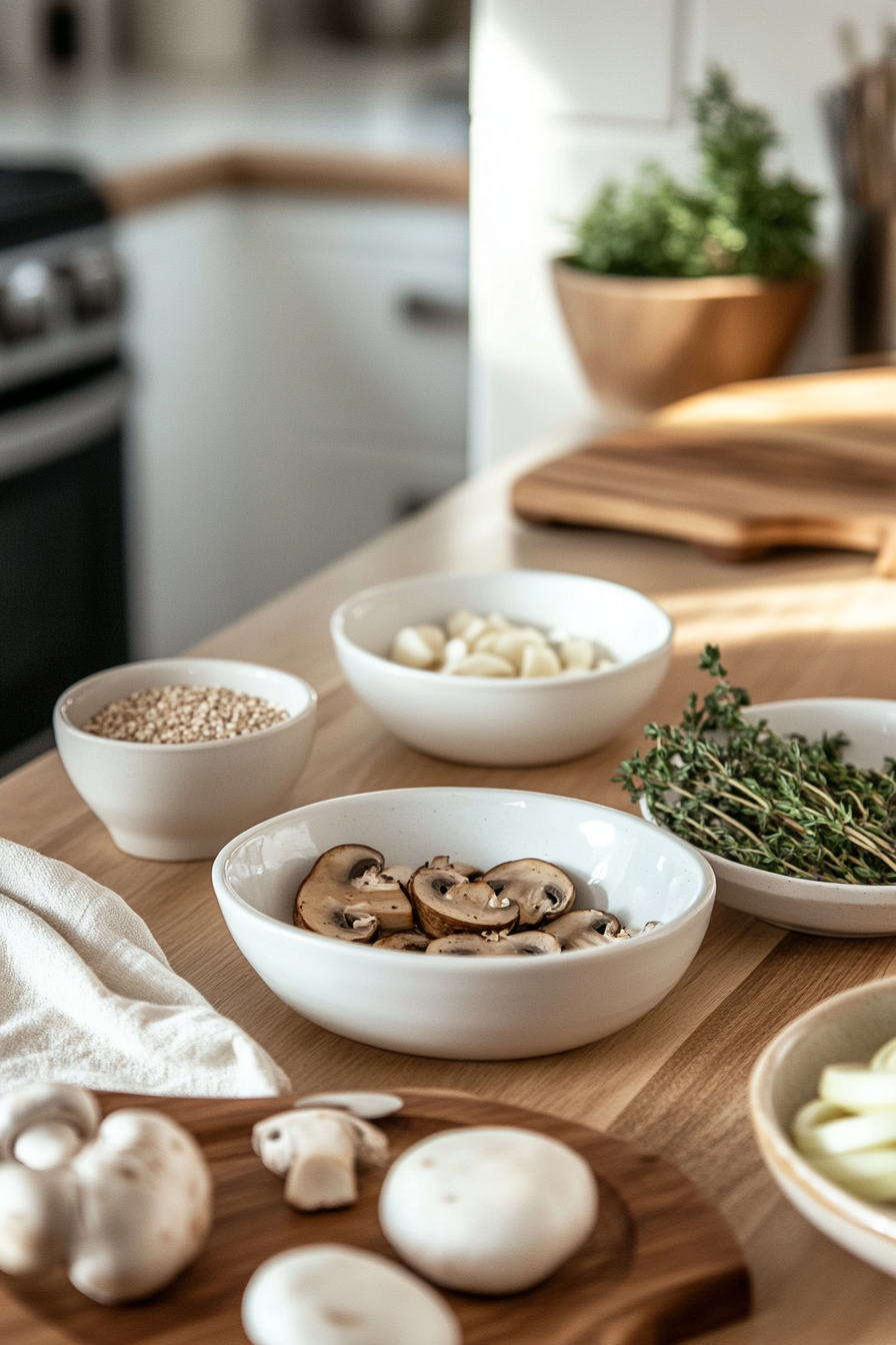 vegan stroganoff