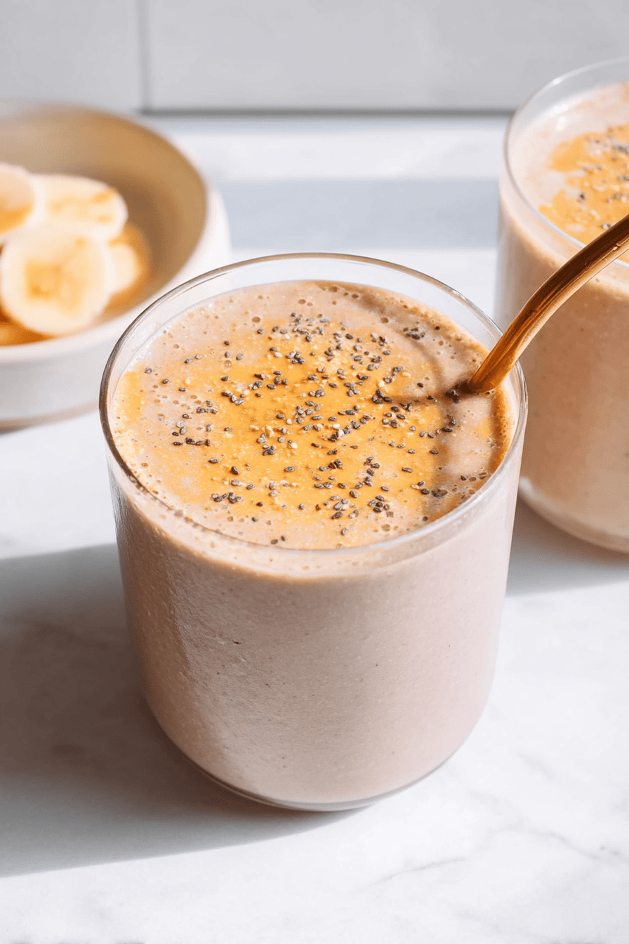 Peanut Butter Banana Smoothie
