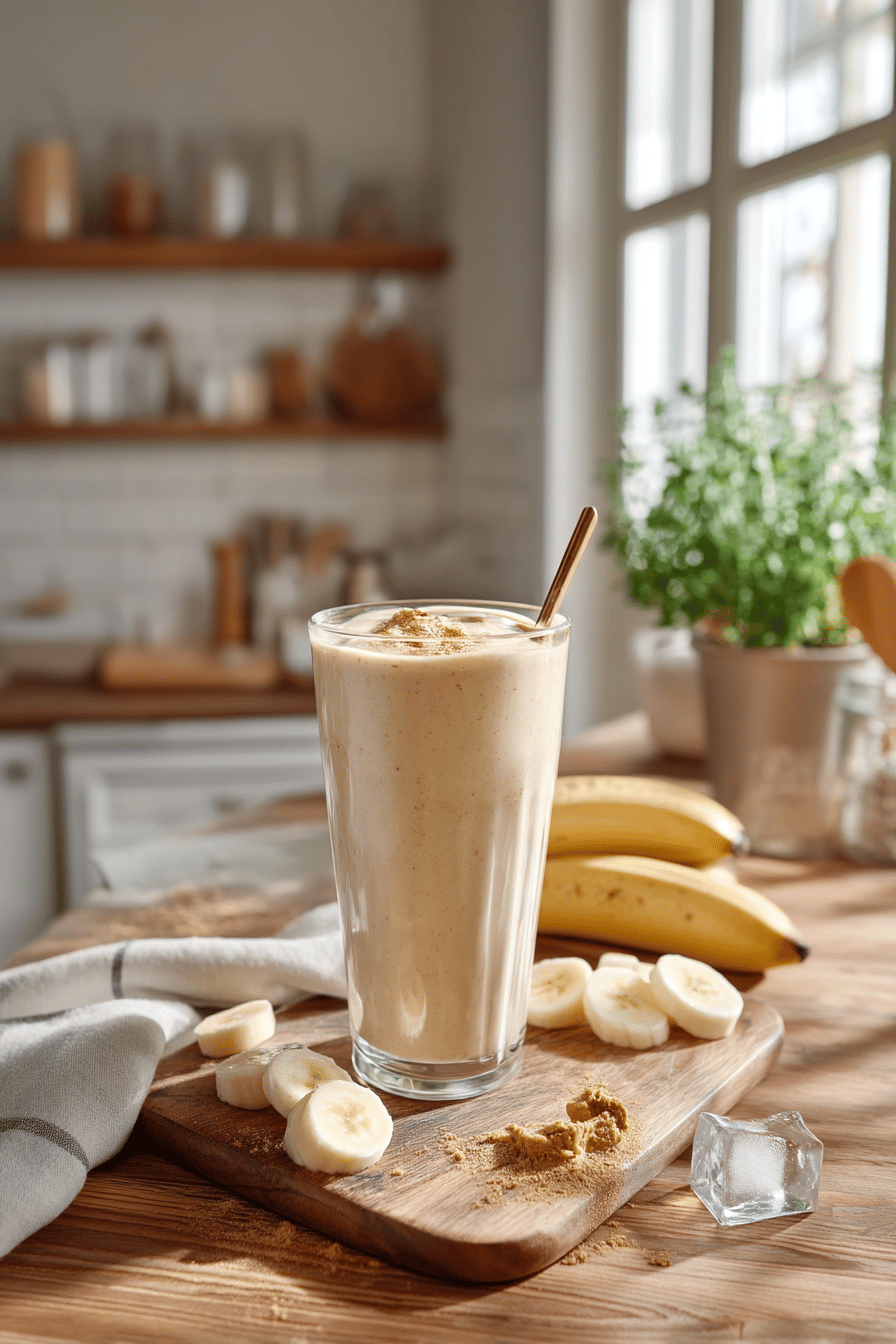 Peanut Butter Banana Smoothie